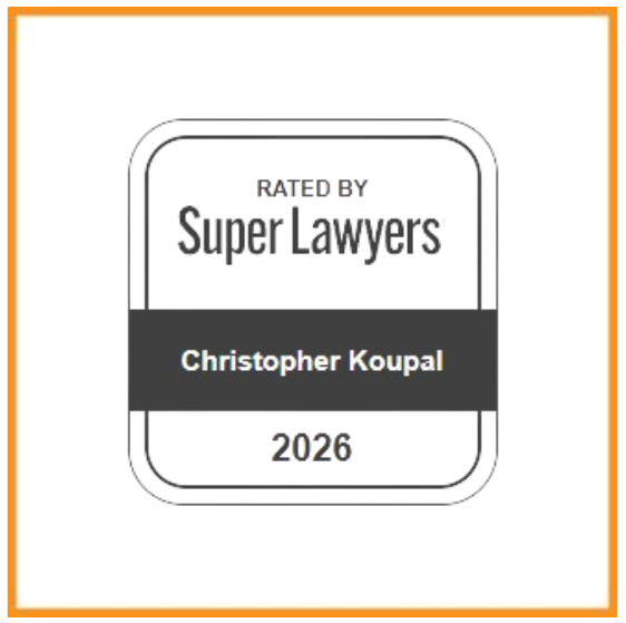 Super Lawyers 2026 - Chris Koupal